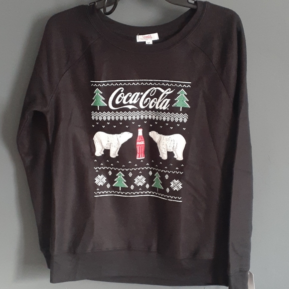 Coca Cola Sweaters - NWT Coco cola black  shorts set size medium